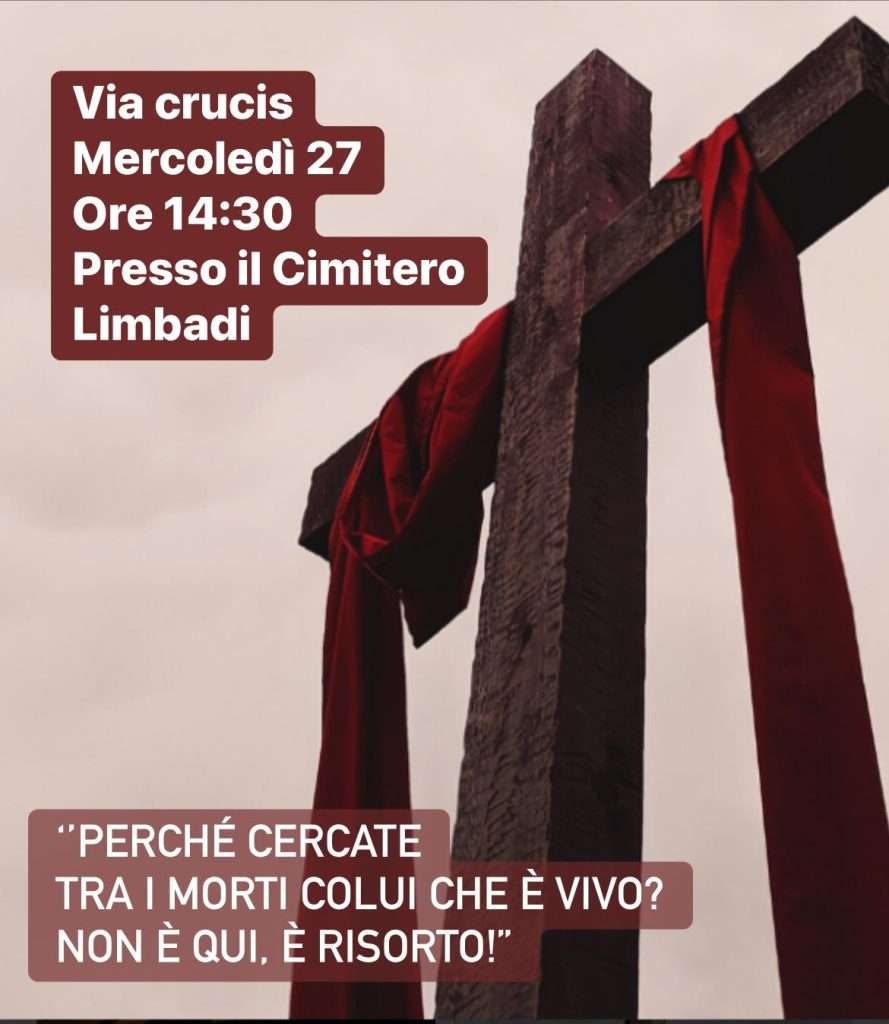 via crucis cimitero di limbadi