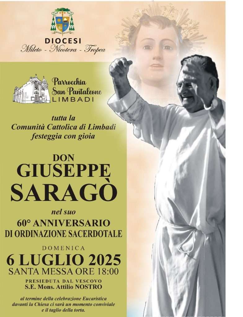 60° Anniversario don giuseppe saragò