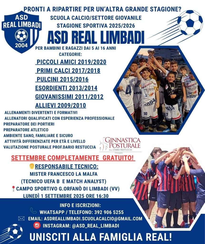 scuola calcio limbadi