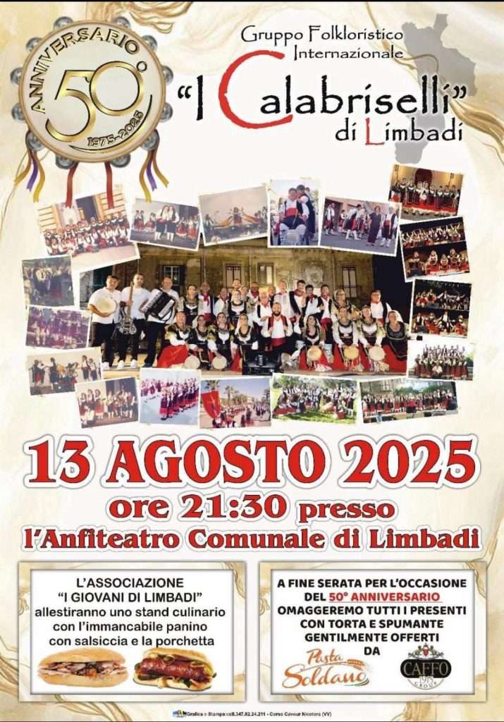 manifesto con richiamo ai calabriselli di limbadi