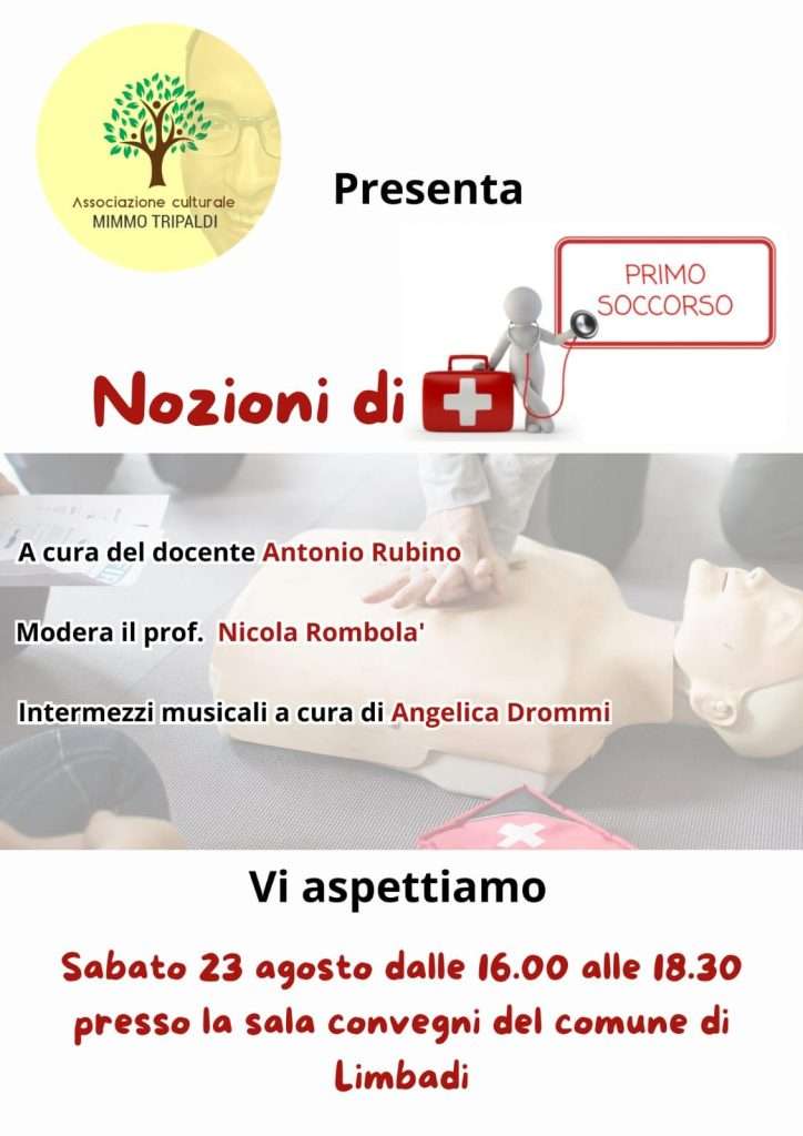 Nozioni di Primo Soccorso a Limbadi