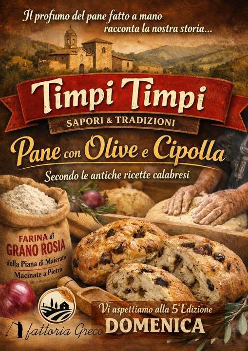 Locandina ufficiale della quinta edizione del cammino escursionistico Timpi Timpi a Motta Filocastro, organizzato dall'Associazione Culturale Il Tocco per il 28 giugno 2026.